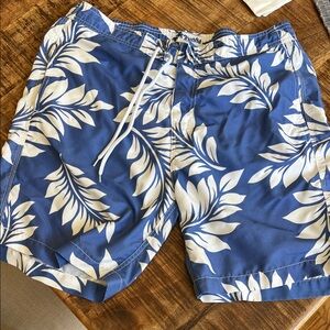 Blue and White Trunks surf and swim